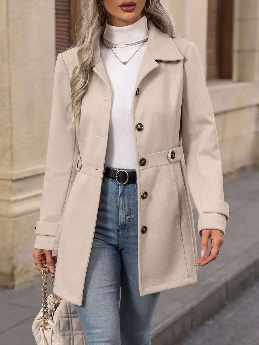 Christine – Elegant Belted Coat