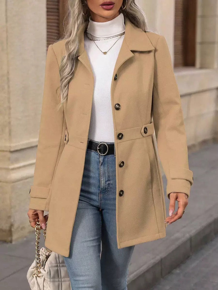 Christine – Elegant Belted Coat