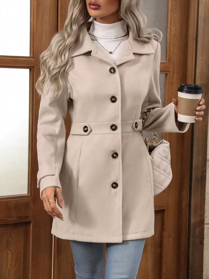 Christine – Elegant Belted Coat