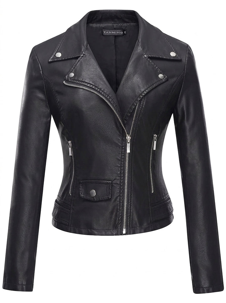 Marta – Durable and Elegant Leather Jacket