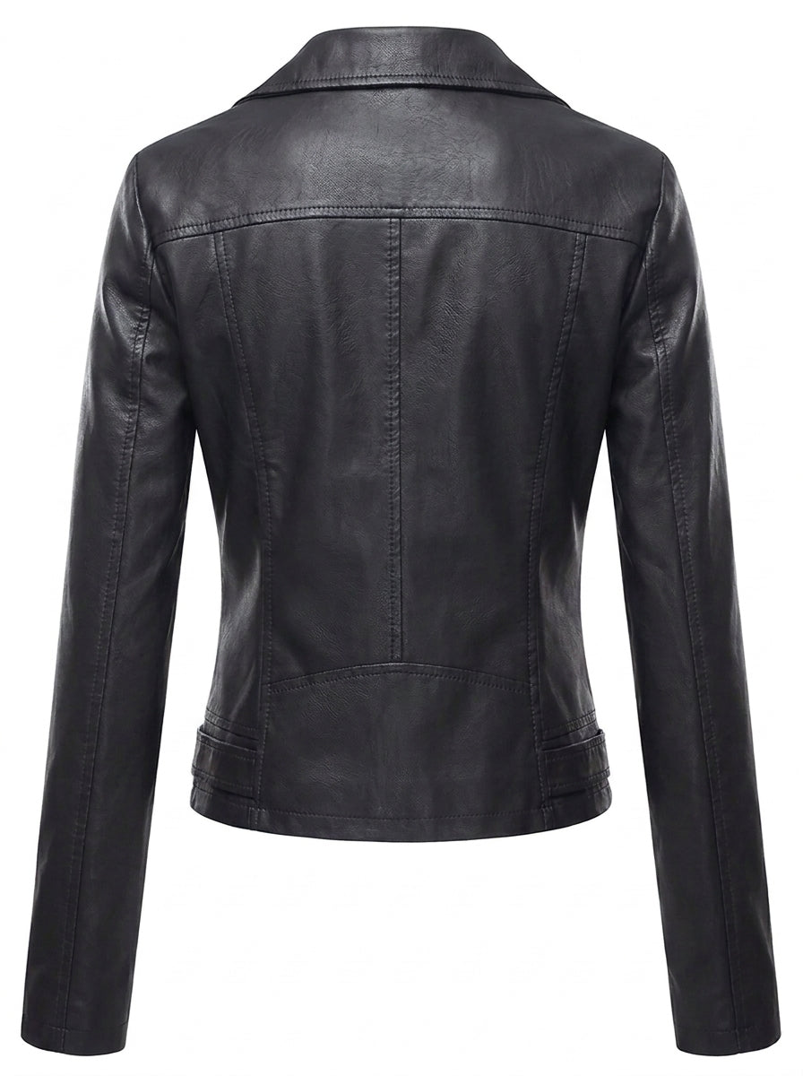 Marta – Durable and Elegant Leather Jacket