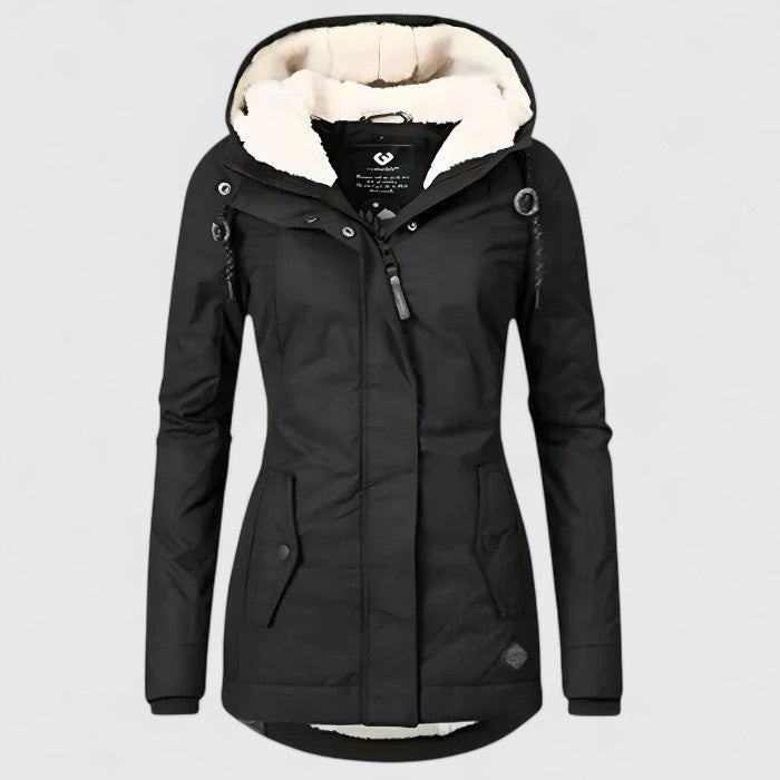 Penelope™ | Waterproof Hooded Parka with Fleece Lining