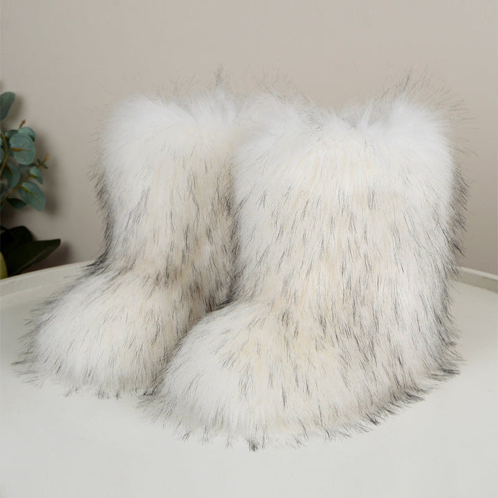 Ségolène – Fleece-Lined Mid-Calf Winter Boots