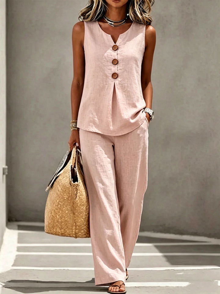 Joséphine – Flowy Elegant Pants Set