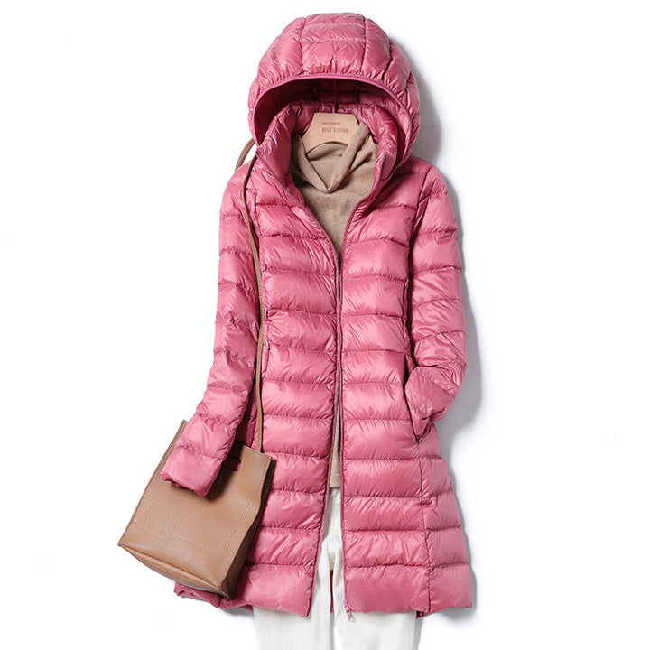 Feathra | Lightweight Coat with Detachable Hood