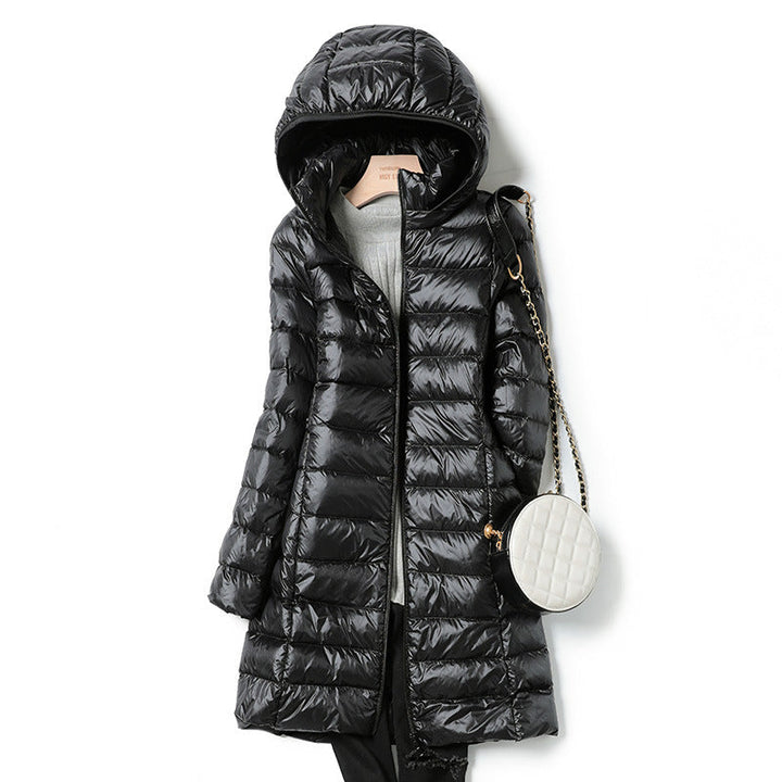 Feathra | Lightweight Coat with Detachable Hood