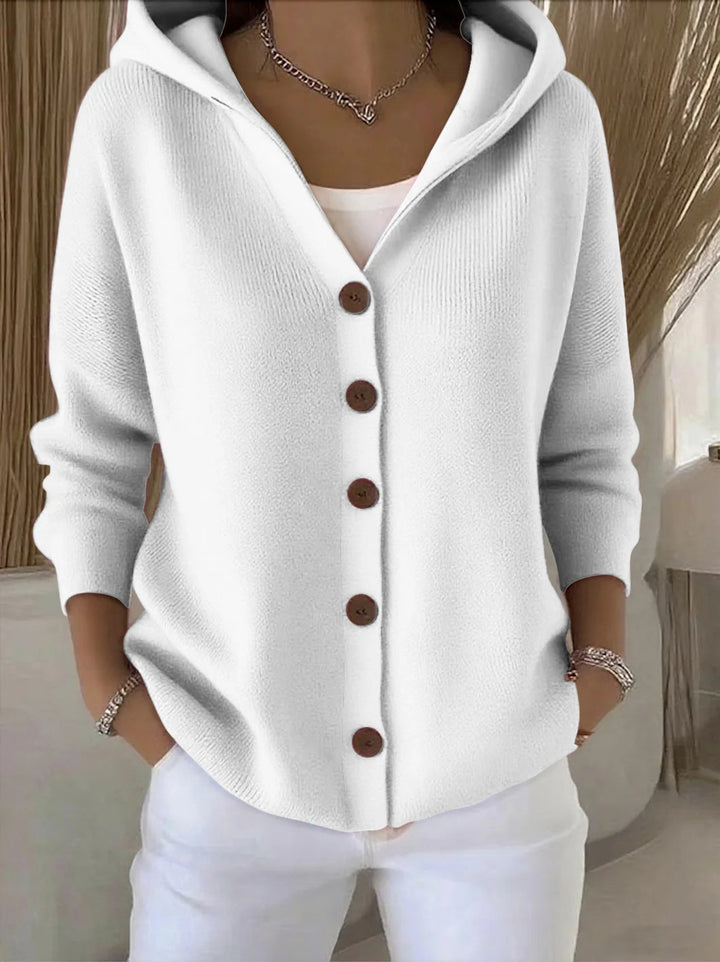 Cugnet – Hooded Button Cardigan