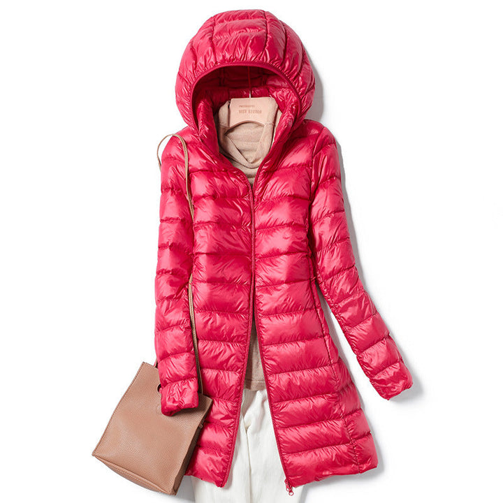 Feathra | Lightweight Coat with Detachable Hood