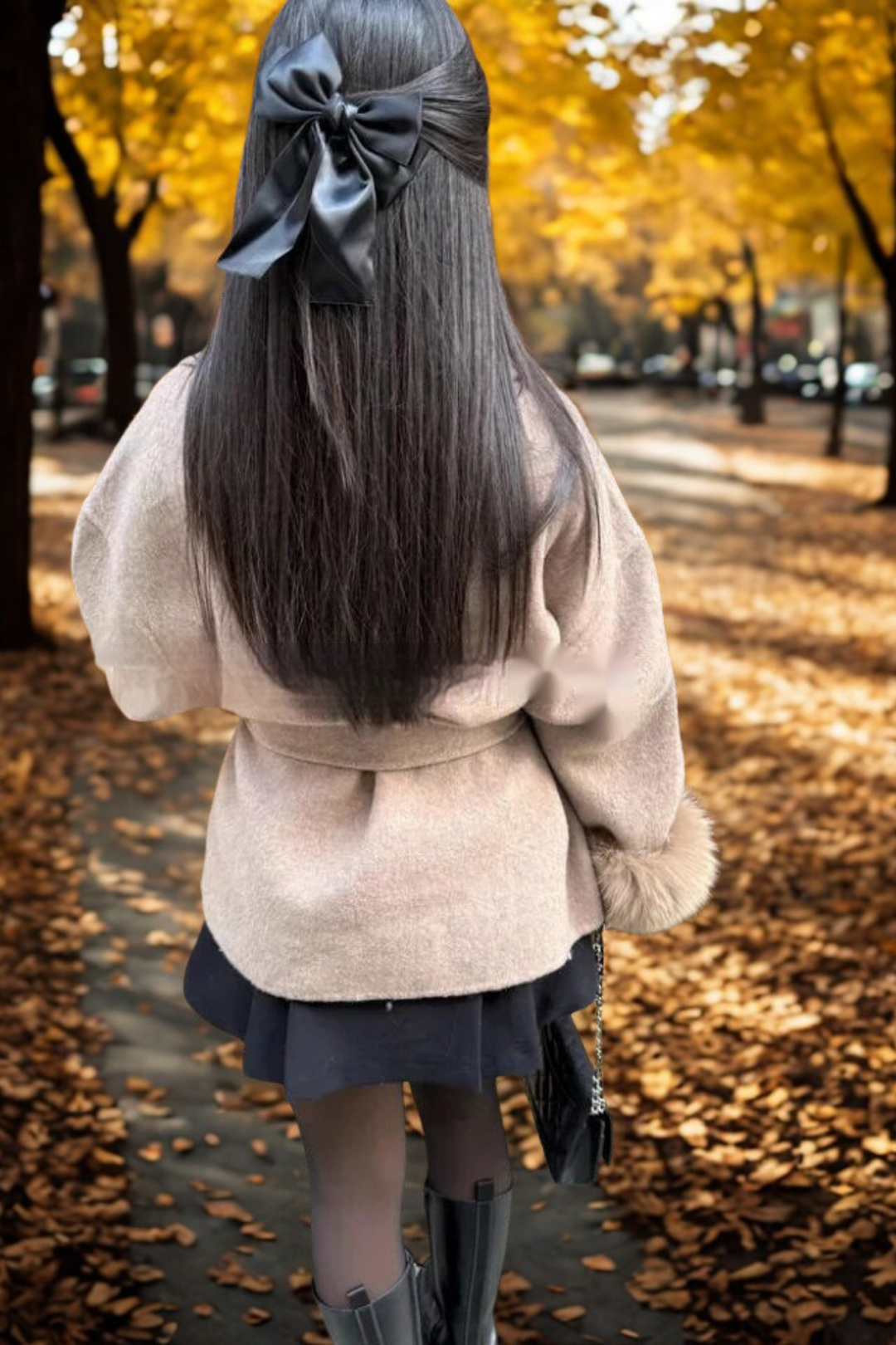 FAUX FUR COAT