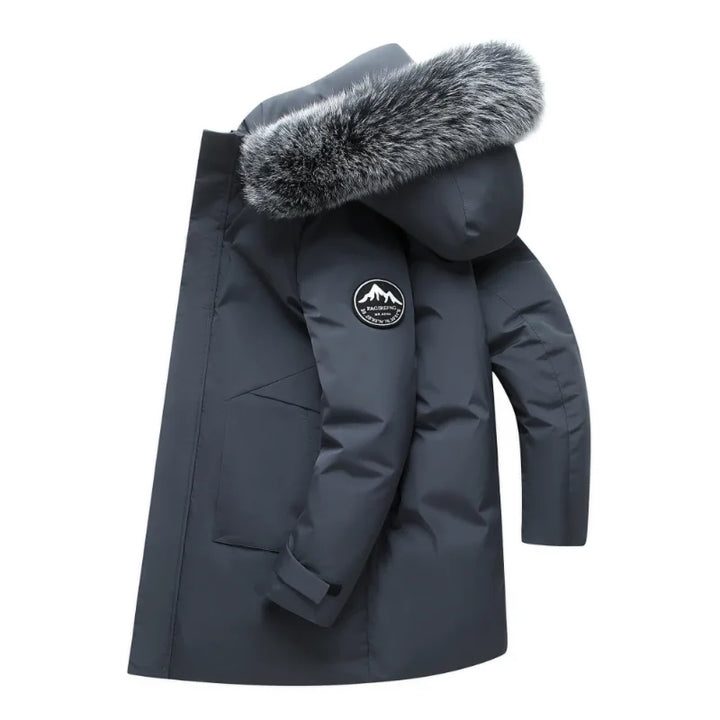 Gaspard – Mid-Length Parka with Detachable Hood