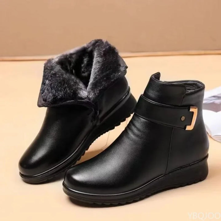 Sidonie – Non-Slip Flat Winter Ankle Boots