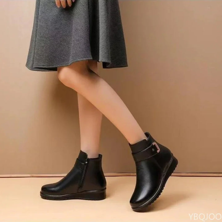 Sidonie – Non-Slip Flat Winter Ankle Boots
