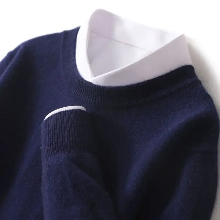 Lucy | Soft Wool Crew Neck Sweater