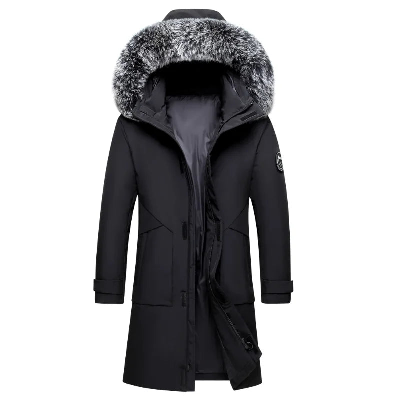 Gaspard – Mid-Length Parka with Detachable Hood