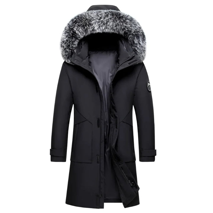 Gaspard – Mid-Length Parka with Detachable Hood