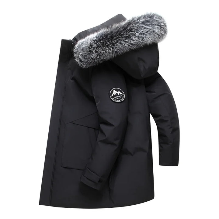 Gaspard – Mid-Length Parka with Detachable Hood