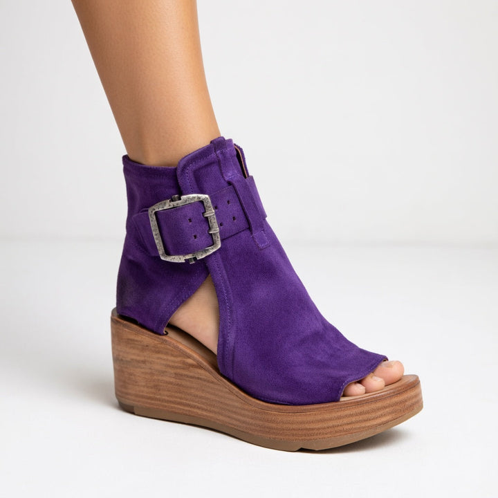 Orla™ | Peep-Toe Wedge Sandals