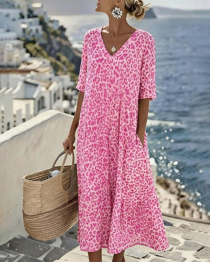 Xanthe | Casual Midi Dress
