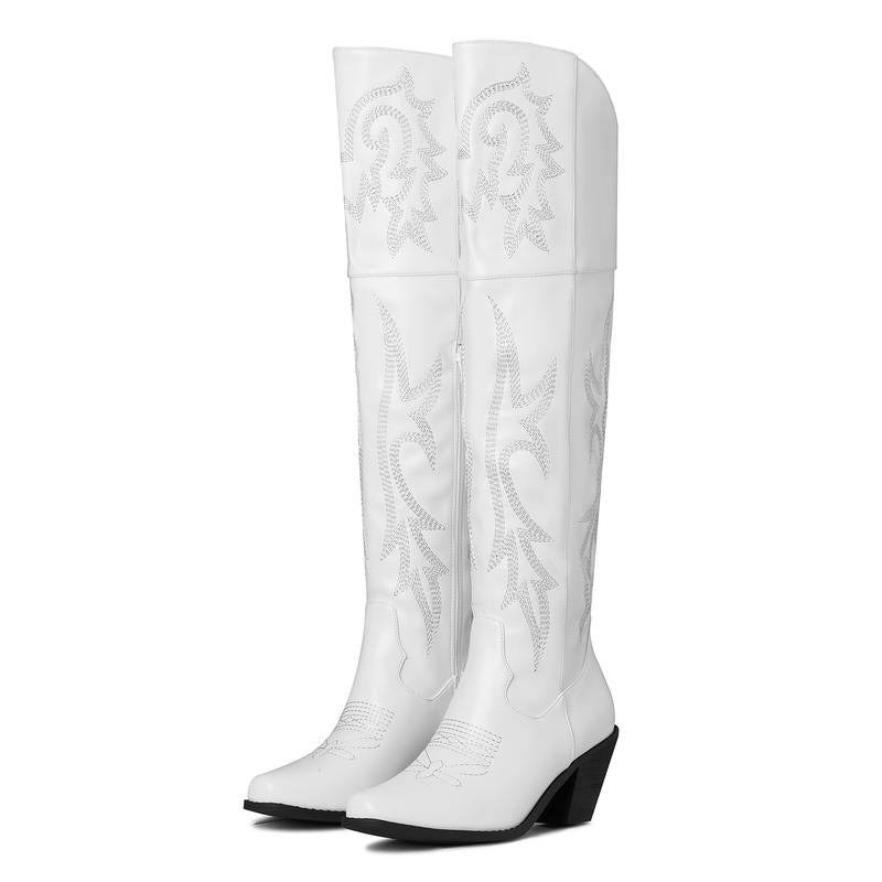 Joséphine – Western-Style Over-the-Knee Boots