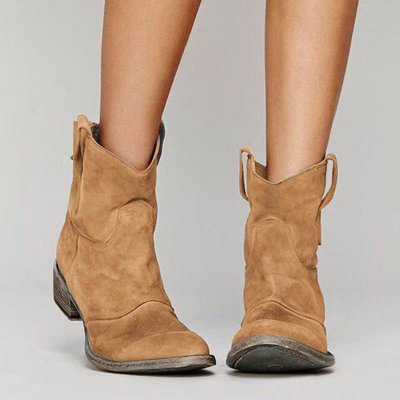 Marielle – Modern Western Ankle Boots