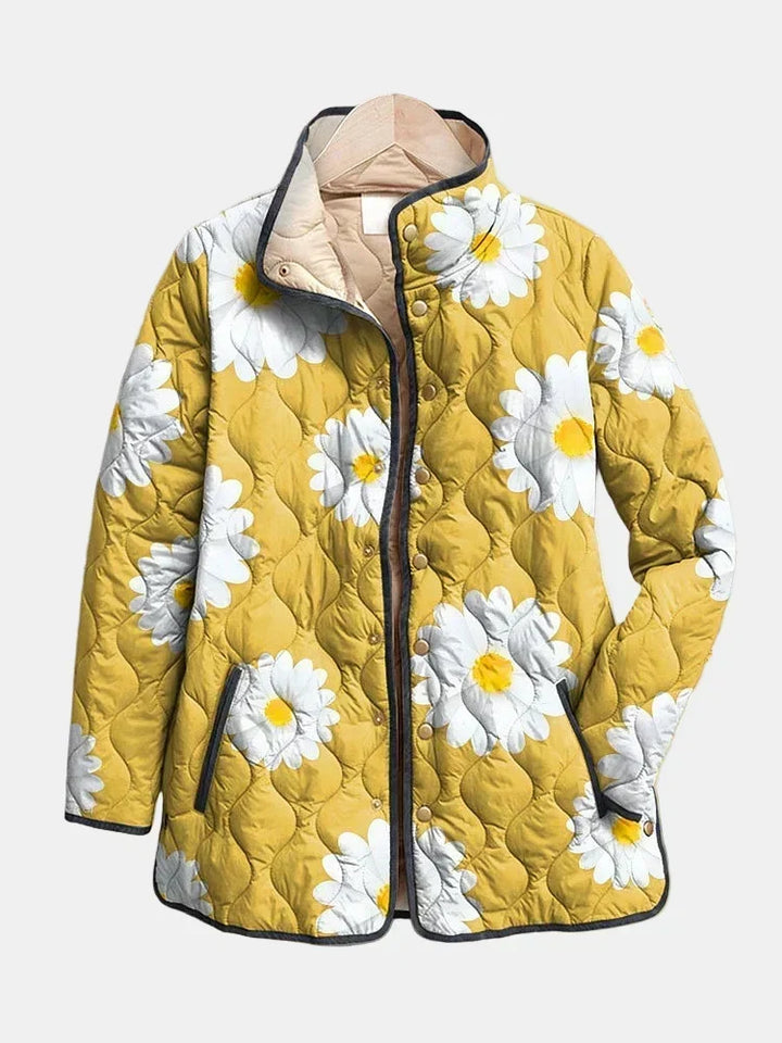 Leontine – Printed Quilted Jacket