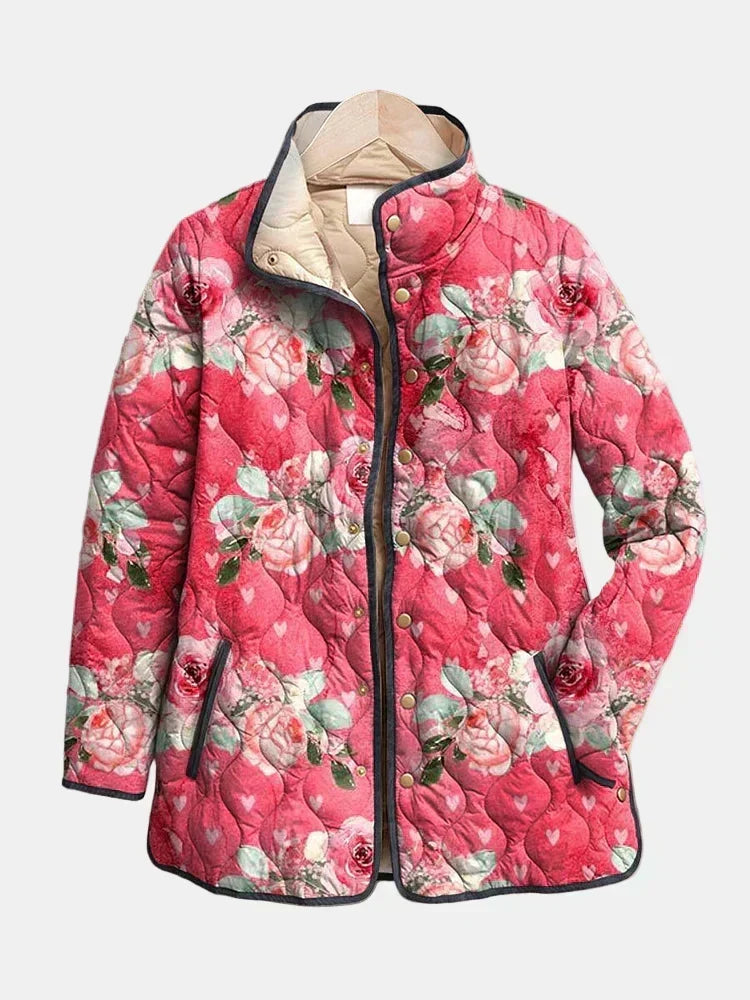 Leontine – Printed Quilted Jacket