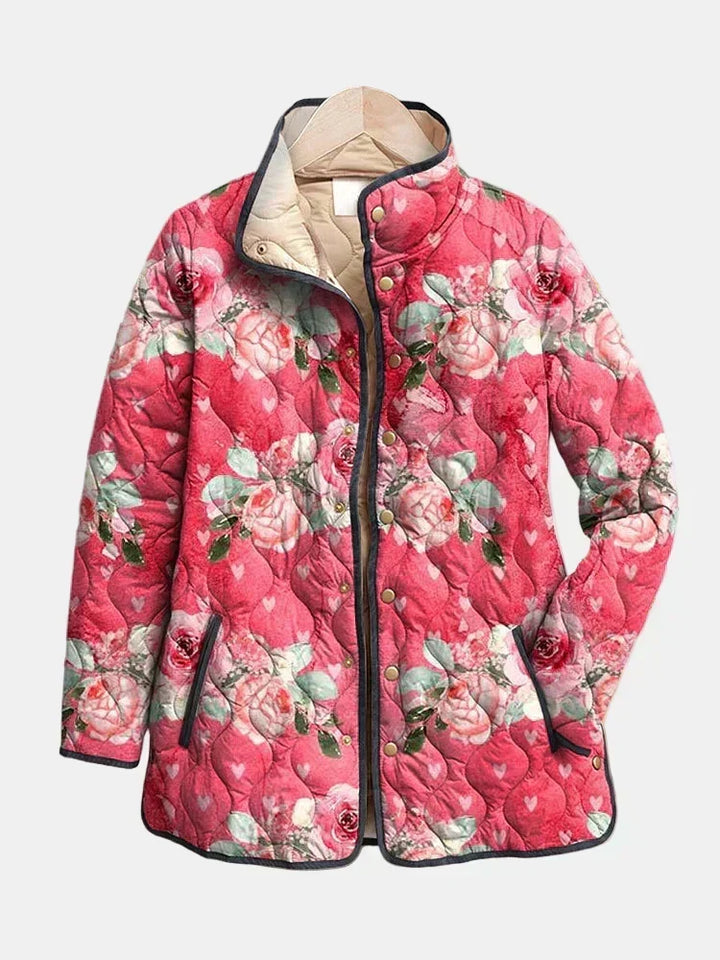 Leontine – Printed Quilted Jacket
