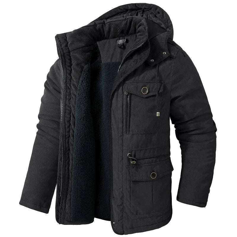 Graham winter parka in black