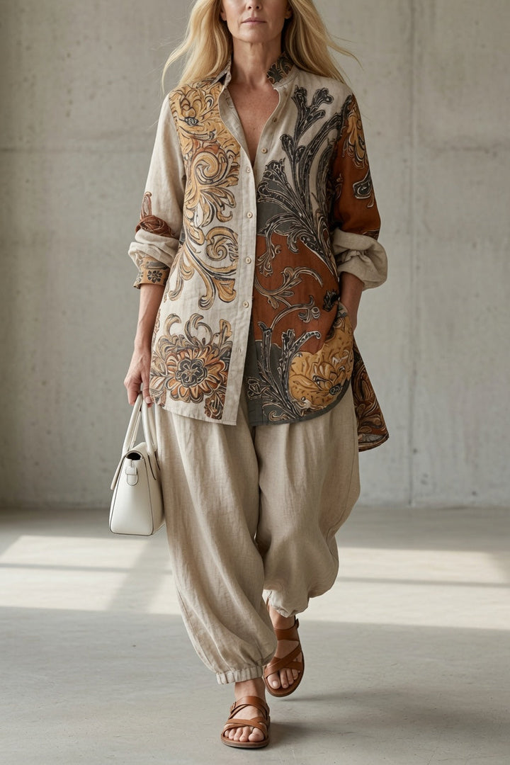 Tara | Vintage Two-Piece Set
