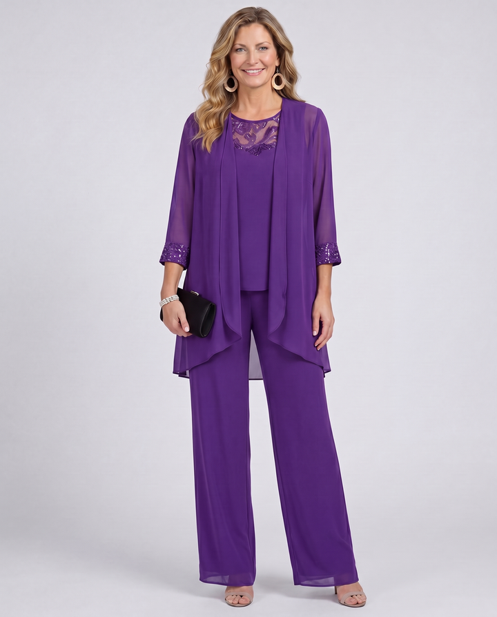 Lillie - Minimalist Classic Three-Piece Set