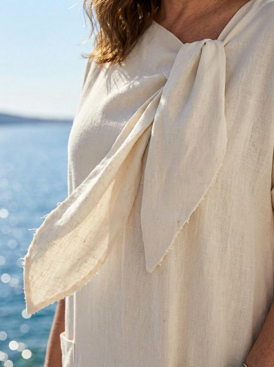 Elowyn | Round Neck Short Sleeve Pocket Maxi Dress