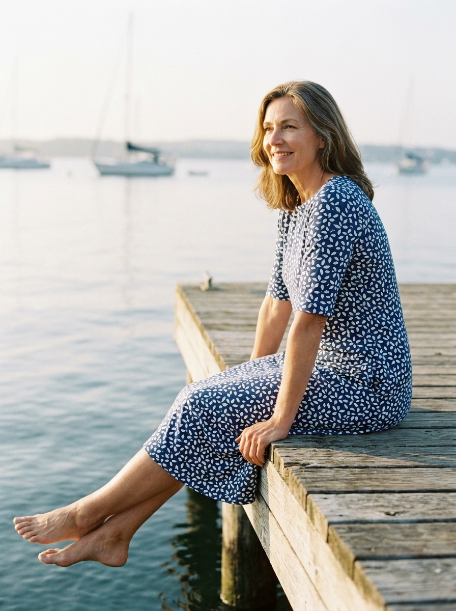 Caitriona | Coastal Bloom Maxi Dress-