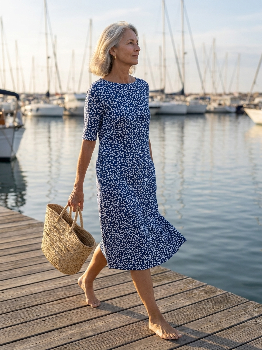 Caitriona | Coastal Bloom Maxi Dress-
