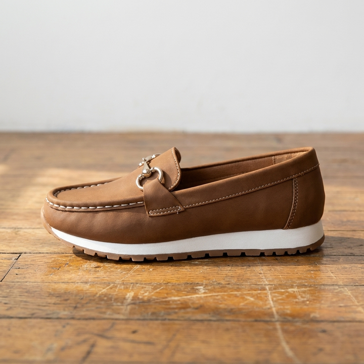 Elodie - Flat Buckle Loafers