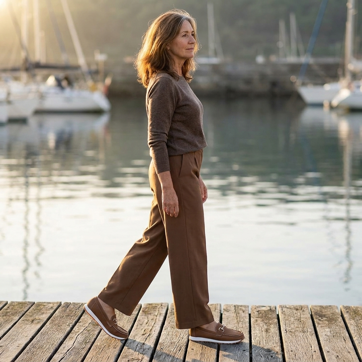 Elodie - Flat Buckle Loafers