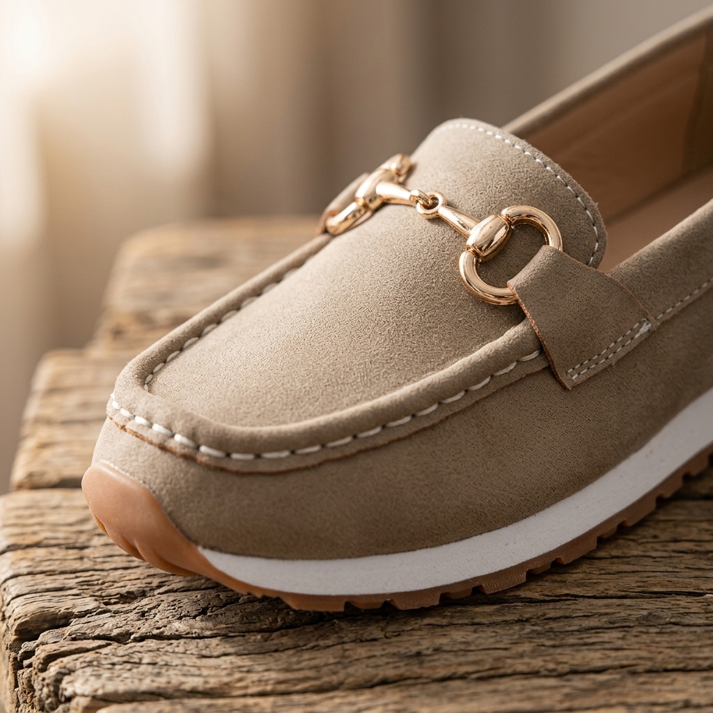 Elodie - Flat Buckle Loafers