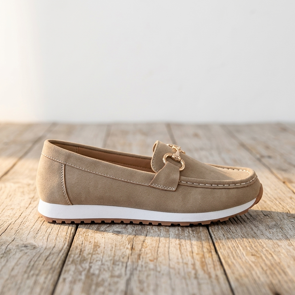 Elodie - Flat Buckle Loafers