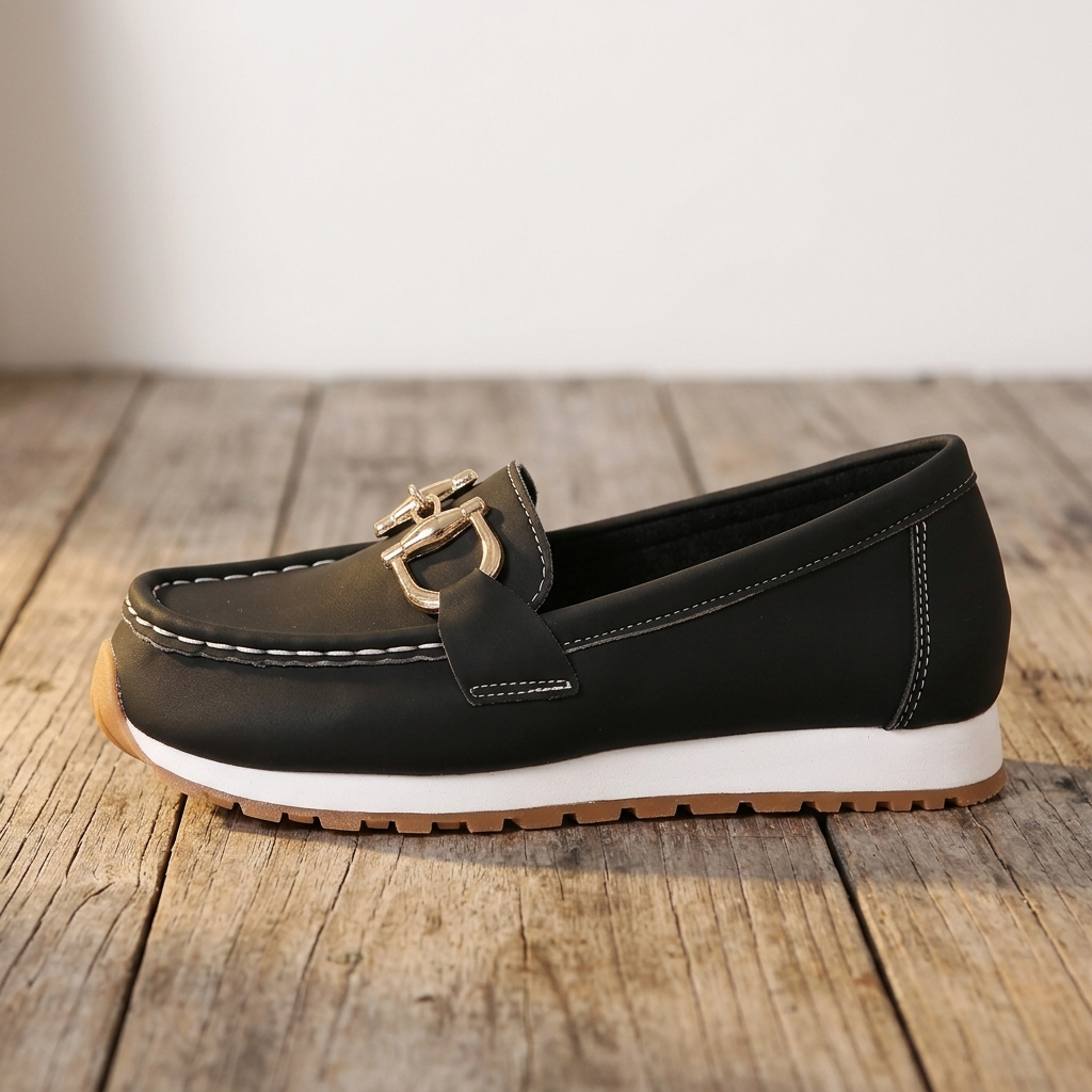 Estelle | Buckle Loafers
