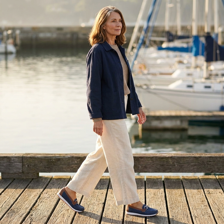 Esme - Flat Buckle Loafers