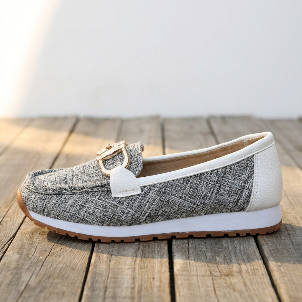 Esme - Flat Buckle Loafers