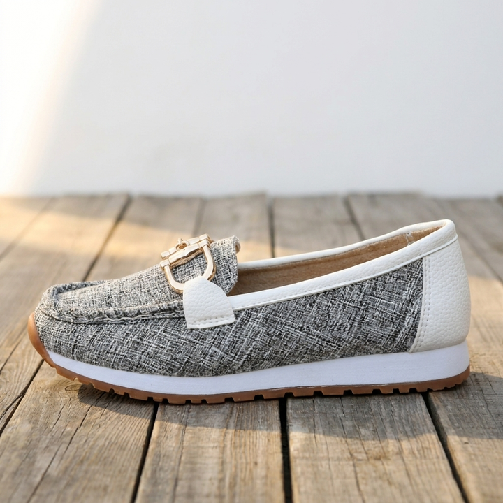 Esme - Flat Buckle Loafers
