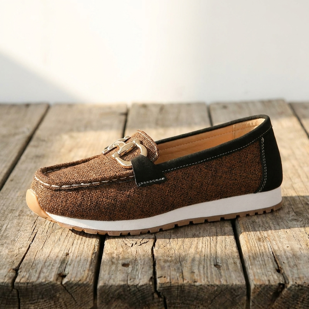 Esme - Flat Buckle Loafers