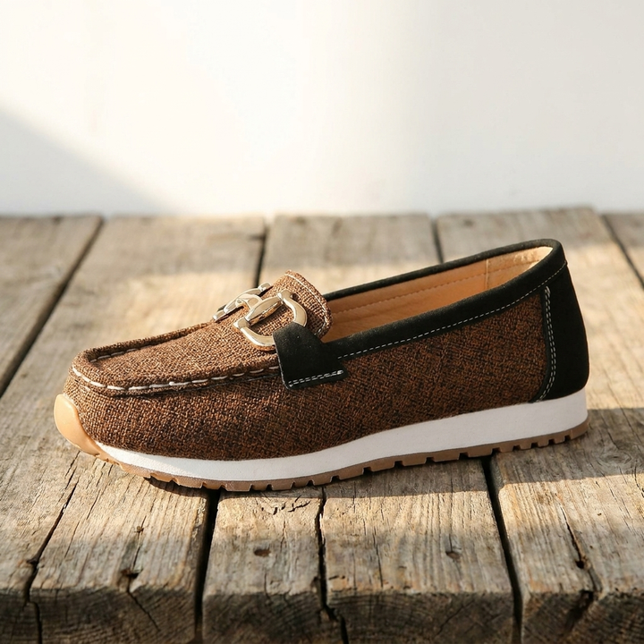 Esme - Flat Buckle Loafers
