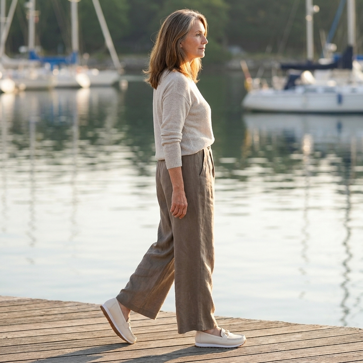 Bella - Flat Buckle Loafers