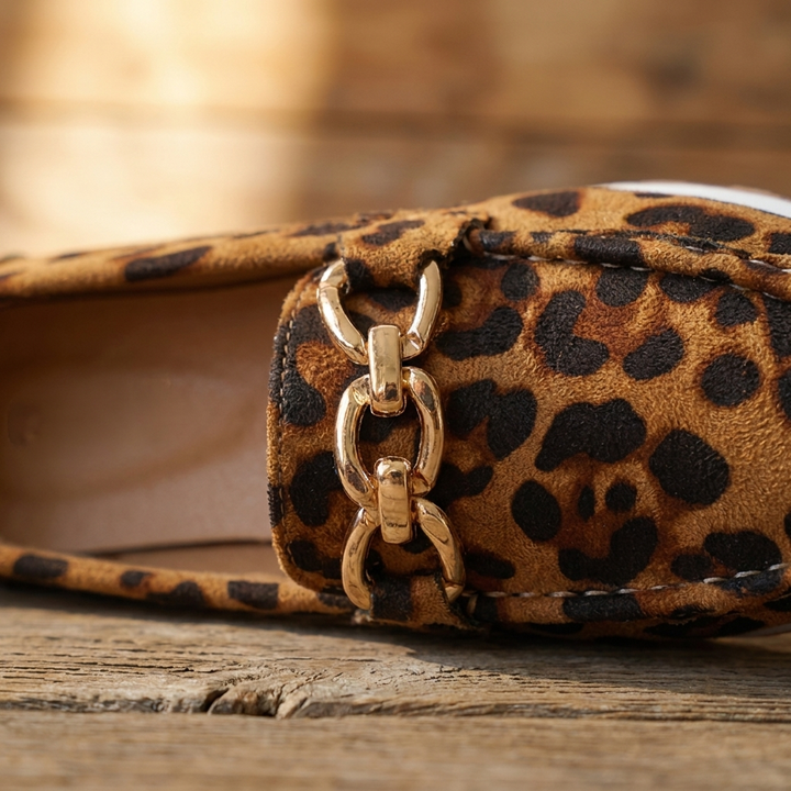 Everly - Leopard print Loafers