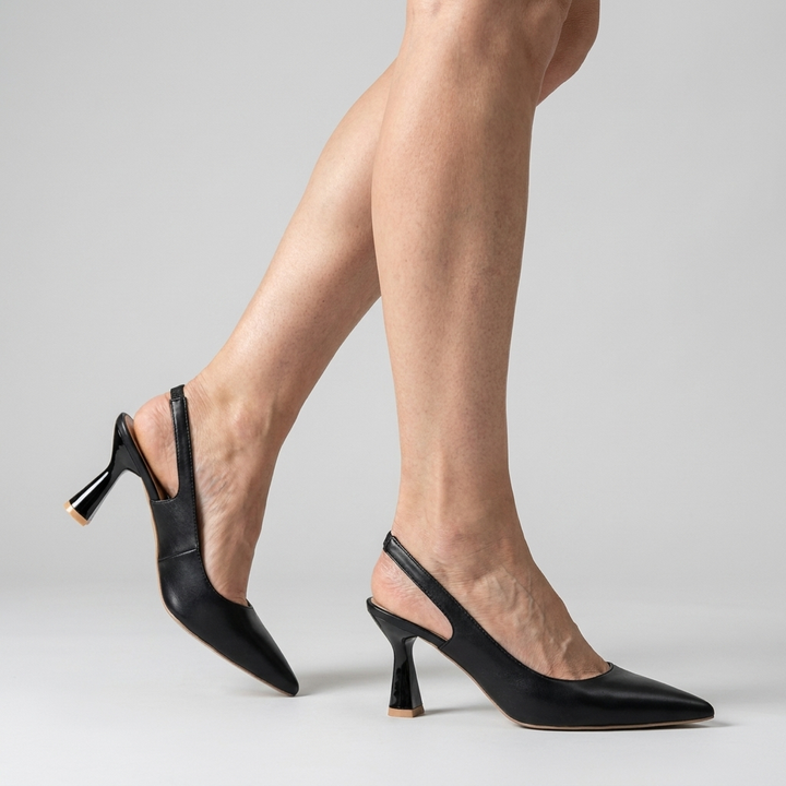 Sophia | Women's Pointed Toe Slingback Heels