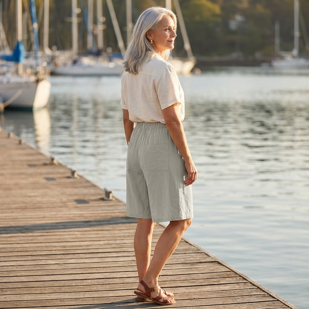 Anne | High Waist Comfort Shorts