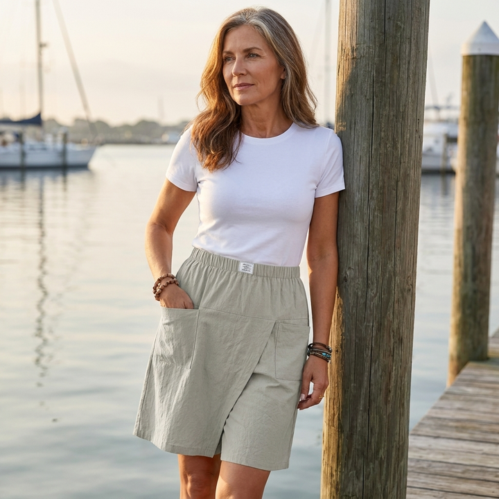 Anne | High Waist Comfort Shorts