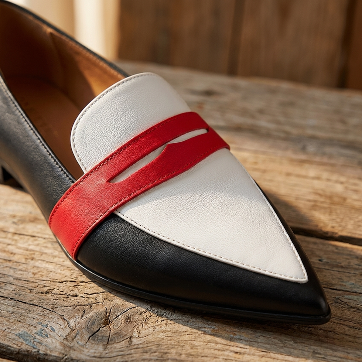 Chiara | Color-Block Loafers