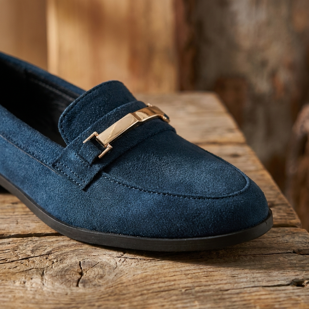 Noémie | Suede Loafers